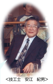 技工士　安江　紀男