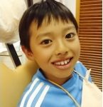 H君8才　サッカー大好き！