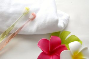 治療が終わってこの笑顔！！　お口スッキリ痛みなし